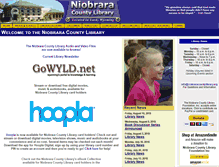 Tablet Screenshot of niobraracountylibrary.org